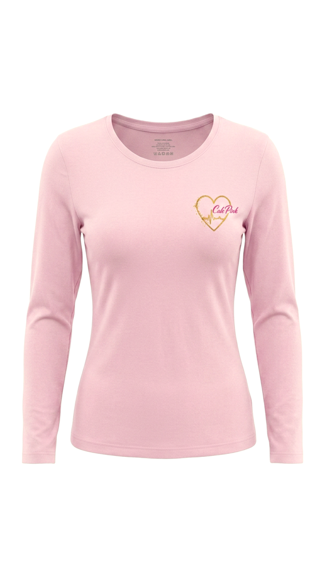 Code Pink Stretch Top — isolated product